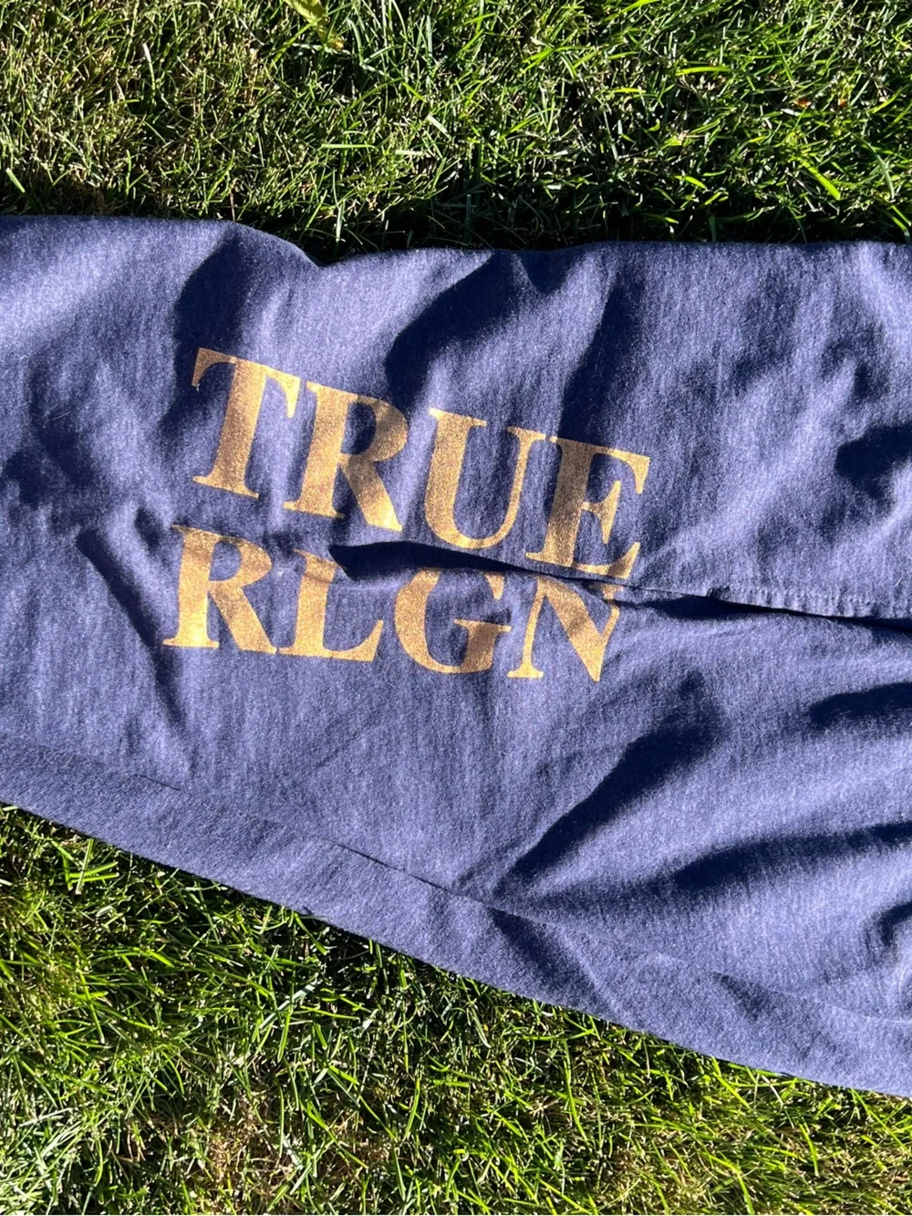 True Religion Navy Joggers